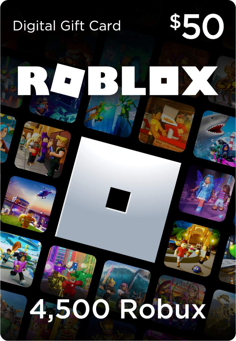 Roblox Gift Card $ 50 Gift Card   - 4500 Roblox
