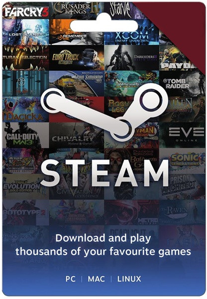 Steam  gift card ( US )